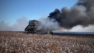 Cotton Picker Fire November 21 2022 [upl. by Nyvlem]