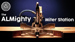 Building a Miter Saw Station PACKED with Features [upl. by Klemperer]