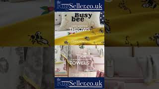 TheRugSellercouk New Cath Kidston Bedding Cushions Throws Towels [upl. by Ahsillek]