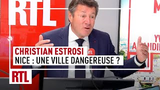 Christian Estrosi  quotJe ne veux pas que Nice devienne une ville dangereusequot lintégrale [upl. by Pavel]