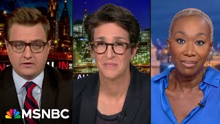 See Maddow Hayes Reid Wallace react instantly to Biden’s highstakes press conference [upl. by Elleb]