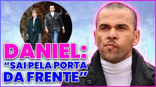 🟠 DANIEL ALVES GANHA LIBERDADE E SAI DE NARIZ EM PÉ  LINK PODCAST [upl. by Abdella]