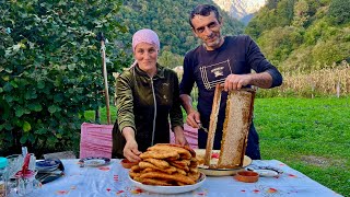 From Farm to Table Making Potato Pirozhki in the Countryside [upl. by Vihs574]