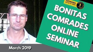 2019 Bonitas Comrades Online Success Seminar  March 2019 [upl. by Leopoldine]