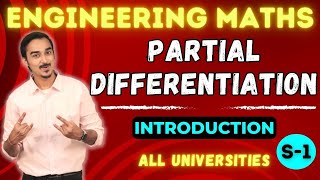 PARTIAL DIFFERENTIATION  S1  ENGINEERING FIRST YEAR  ENGINEERING MATHS  SAURABH DAHIVADKAR [upl. by Gregoor]