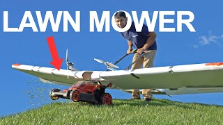 Can Lawnmowers actually FLY [upl. by Yenar]