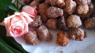 Rezept MiniKrapfen selber machen für Karneval [upl. by Lesoj499]