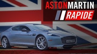 Aston Martin Rapide S  AUTO EXOTICA FIRST DRIVE [upl. by Strohbehn430]