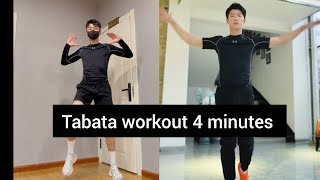 Tabata workout 4 minutes [upl. by Anelagna]