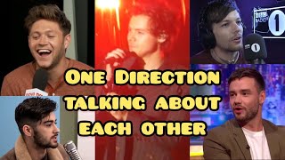 One Direction talking about each other [upl. by Heron]