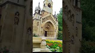 Beautiful view from Vajdahunyad Castle Budapest Hungary🇭🇺travel nature relaxing shorts europe [upl. by Rodriguez]