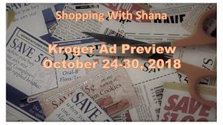 Kroger Ad Preview for October 2430 2018 [upl. by Gimble]