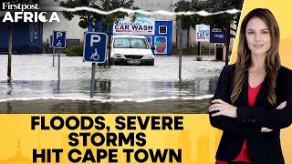 South Africa Severe Storms Hit Cape Town Several Areas Flooded  Firstpost Africa [upl. by Eihpos]