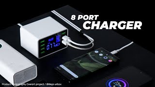 Charger fast charging 40w bisa cas 8 Hp SEKALIGUS   review charger hub multiport terbaik termurah [upl. by Atirres246]