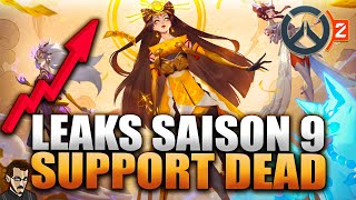 LES LEAKS SAISON 9 SONT INCROYABLES ► CAUTÉRISER  LES SUPPORTS SE FONT DÉTRUIRE SUR OVERWATCH 2 [upl. by Yaresed]