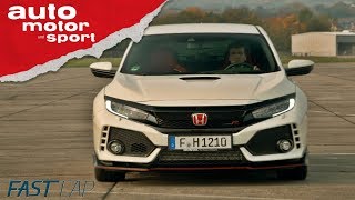 Honda Civic Type R 2018 Bereit für den Krieg der Sterne  Fast Lap  auto motor amp sport [upl. by Ellesor]