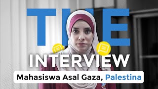 Khawatir Kondisi Keluarga di Gaza ini Curahan Hati Mahasiswa Palestina di Indonesia  The Interview [upl. by Eytak]