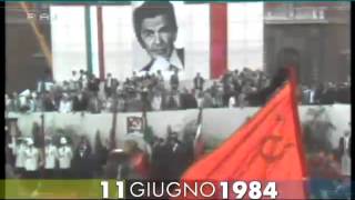 11 giugno 1984 muore Enrico Berlinguer [upl. by Ahseekat458]