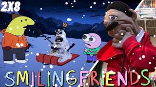 SMILING FRIENDS FINALE  Season 2 Episode 8 Pim Finally Goes Green Reaction Puppet Reaction [upl. by Flossie]