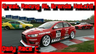 Great Racing At Brands Hatch Daily Race C gt7 psvr2 vr simracing [upl. by Jarita]