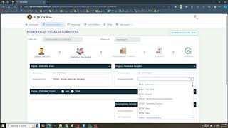 Panduan Permohonan Tindakan Karantina Online  PTK Online [upl. by Brandise]