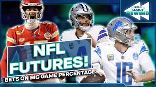 NFL BETTING Early look at BigGame Percentages [upl. by Jestude349]