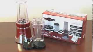 Retro 3 In 1 Smoothie Milkshake Cocktail Drinks Maker By Gourmet Gadgetry [upl. by Baerl]