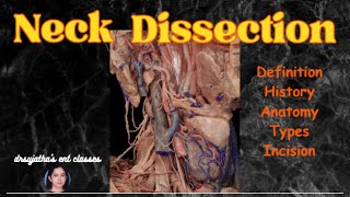 227NECK DISSECTION  definitionTypesIncisions and much more surgeryeducation [upl. by Purpura69]