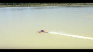 70mph TFL Pursuit water BASHING with Sonicwake and ZONDA [upl. by Adlare]