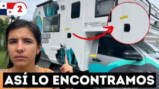 🤢 Momento de TENSIÓN 😱 Así nos reencontramos con el MOTORHOME en PANAMÁ 🌎 Ep02 [upl. by Eiramlehcar]