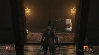 Sekiro Shadows Die Twice Chained Ogre MiniBoss Fight [upl. by Herzig]