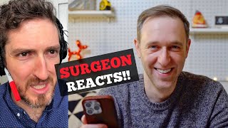 SURGEON reacts Dr Glaucomflecken evil insurance [upl. by Zoha]