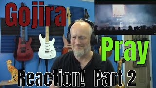 Gojira  Pray Reaction Part 2 [upl. by Ocramed]