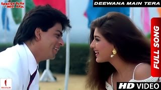 Deewana Main Tera Deewana  Kumar Sanu Alka Yagnik  English Babu Desi Mem  Shah Rukh Khan [upl. by Nnaylime303]