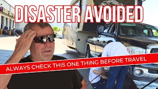 This One PreTrip Inspection May Have Saved Us Thousand amp Prevented a Major Disaster RV Lifestyle [upl. by Pownall288]