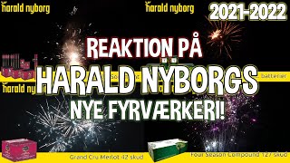 FYRVÆRKERI 20212022  REAKTION PÅ HARALD NYBORGS NYE FYRVÆRKERI [upl. by Lanford]