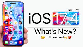 iOS 174 RC is Out  Whats New [upl. by Elda385]