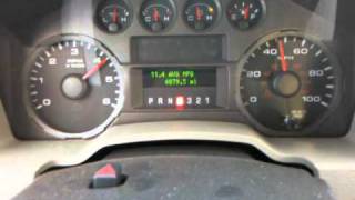 2008 Ford F250 060mph 54L V8 [upl. by Trever669]