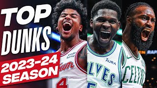 The TOP DUNKS of the 202324 NBA Season 💥 [upl. by Bartle450]