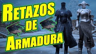 CONAN EXILES  Conseguir RETAZOS de ARMADURA  Warmaker´s Sanctuary [upl. by Shum368]