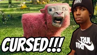 THIS IS CURSED  A Minecraft Movie Teaser Trailer  Reaction [upl. by Cartan765]