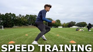 How To Improve Explosive Speed  Get FAST For Football With These Drills [upl. by Sirac22]