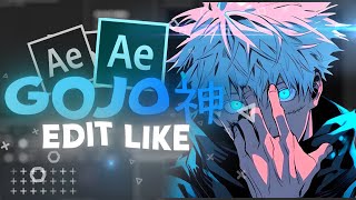 Edit like GOJO神 Tutorial Free Pf [upl. by Keraj]