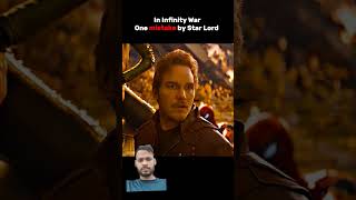 One mistake by Star Lord in Infinity War [upl. by Eriha]