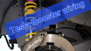 Tesla IBooster install and 1 off Ecoboost DeLorean rear brakes [upl. by Enawd]