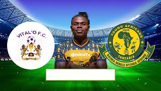 🔴LIVE  VITALO FC VS YANGA AFRICA SC  AZAM COMPLEX STADIUM [upl. by Ynnal]