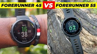 FORERUNNER 45 vs FORERUNNER 55 Qual o Melhor Garmin [upl. by Orland271]