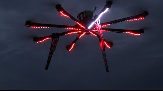 LED Strip on Octocopter [upl. by Giarc]