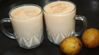 சப்போட்டா மில்க் ஷேக்  Sapota Milkshake In Tamil  Chikoo Milkshake Recipe In Tamil [upl. by Cord503]