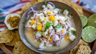 Nunca ha probado un CEVICHE tan delicioso como este🐟 [upl. by Marybeth]